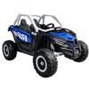 Carro eléctrico infantil todoterreno 12V doble motor (Azul)