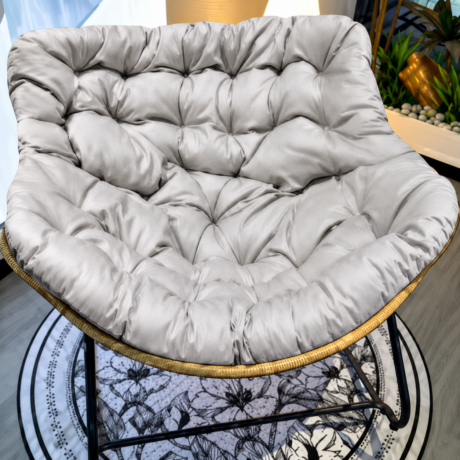 Silla Balcón Gris 99x98x79